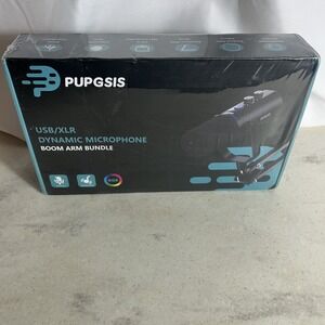 PUPGSIS USB/XLR Dynamic Microphone Boom Arm Bundle Ships from USA